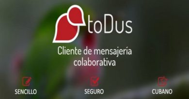 Soberanía tecnológica: plataforma digital ToduS, conectando a Cuba Logo oficial de ToduS. / Foto: Internet