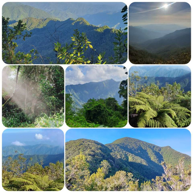Las hermosas panorámicas son también un incentivo para los exploradores a seguir adelante.