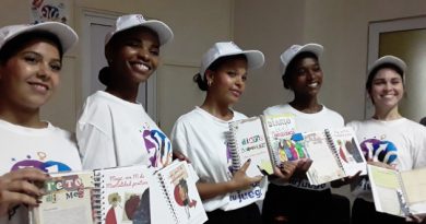 Integrantes del Team Vigor, del Conjunto de danzas Lembranza, presentaron la nueva versión de Diario de un adolescente./ Fotos: De la autora