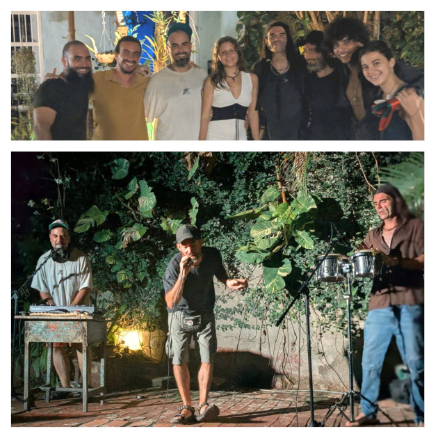 En La Hiedra y el Jazmín, de la ciudad de Trinidad, también se escuchó la música en euskera. / Fotos: Tomadas del perfil en Facebook de La Hiedra y el Jazmín