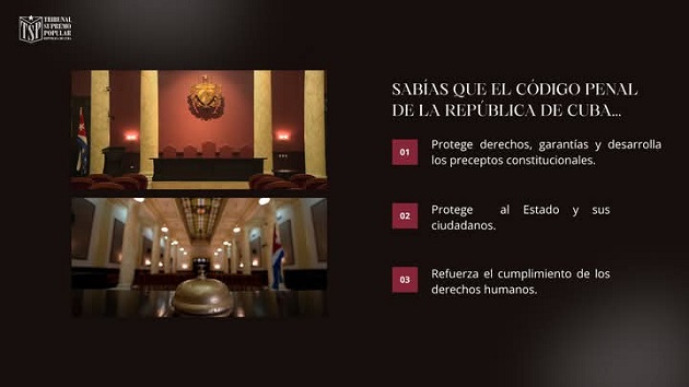 Novedades en el nuevo código penal cubano. /Foto: Internet