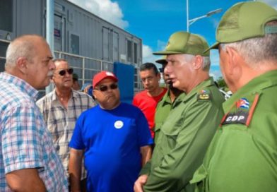 Constata Díaz-Canel daños de Melissa a la economía en Holguín Constata Díaz-Canel daños de Melissa a la economía en Holguín