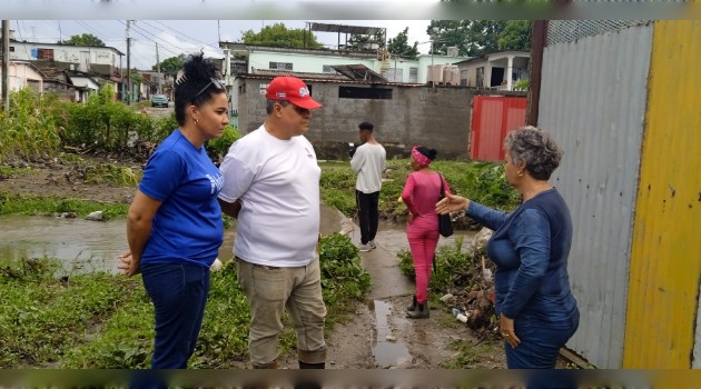 El “diluvio” de cuatro horas