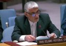 El representante permanente de Irán ante la ONU, Amir Said Iravani, en una reunión del Consejo de Seguridad de Naciones Unidas (CSNU).