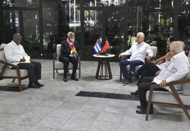 Dialogó Díaz-Canel con dirigente del MPLA Dialogó Díaz-Canel con dirigente del MPLA