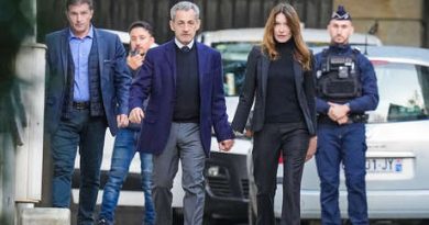 Encarcelan a Nicolas Sarkozy tras ser condenado a cinco años de prisión