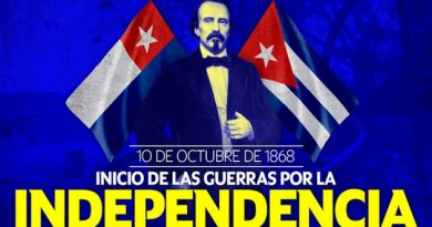 Con el aliento del 10 de Octubre, no hay otra alternativa que ¡Patria o Muerte! Con el aliento del 10 de Octubre, no hay otra alternativa que ¡Patria o Muerte!
