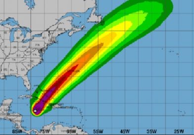 La presión de Melissa casi no tiene precedentes Cono de probabilidad del Huracán Melissa. / Foto: Centro Nacional de Huracanes (NHC)