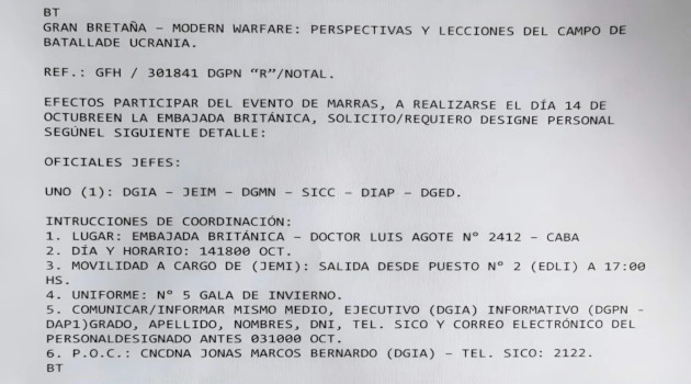 Convocatoria a reunión secreta