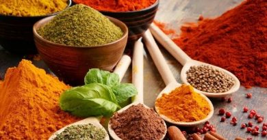 El punto de las especias y yerbas aromáticas en la cocina