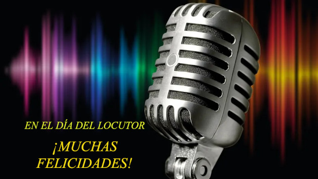 Ante el micrófono, la voz se hace pueblo: homenaje a los locutores en su día. / Foto: Internet editada por la autora