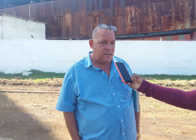 Director de la Empresa Agropecuaria Azucarera “14 de Julio”, Amaury Rodríguez Depestre. /Foto: Liana Laura Gavilla Cruz / 5 de Septiembre