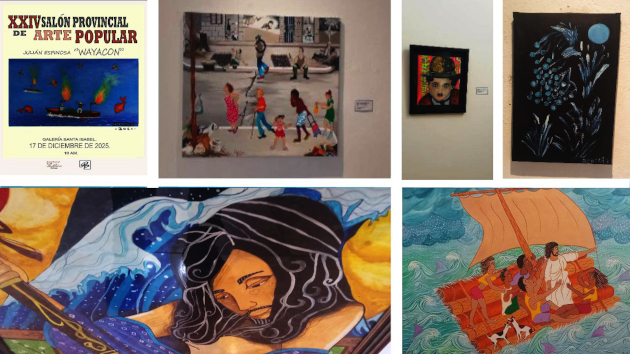 A punto de concluir el año, el XXIV Salón de Arte Popular cierra la temporada de diciembre.