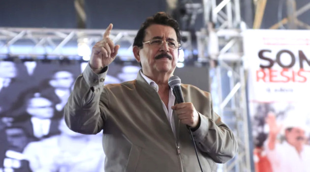 El expresidente de Honduras, Manuel Zelaya, ya había acusado hace un año a Estados Unidos por utilizar a Honduras como un «laboratorio de sus políticas injerencistas». /Foto: EFE.