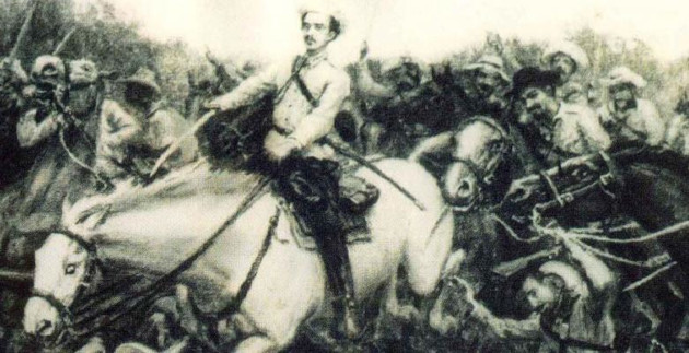 Caída de Ignacio Agramonte en los Potreros de Jimaguayú. / Foto: CubaSí
