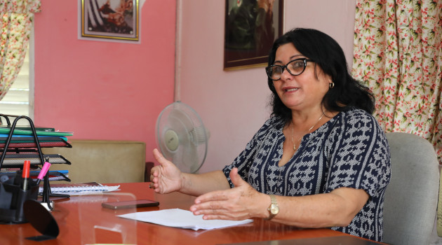 Adela Ruiz Villazón, actual Decana de la Facultad, asume su cargo como “un gran reto”. / Foto: Juan Carlos Dorado / 5 de Septiembre