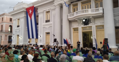 Solidaridad con Venezuela a 67 de la entrada de la Caravana de la Libertad a Cienfuegos
