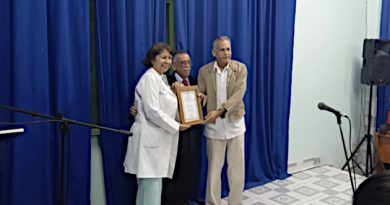 Celebran el Día de la Ciencia Cubana en Cienfuegos La Academia de Ciencias de Cuba entregó su Premio Nacional 2024 a los Doctores en Ciencias Luis Alberto Corona Martínez y Mercedes Fonseca Hernández. / Foto: Miguel Adrián Rodríguez Pérez / 5 de Septiembre