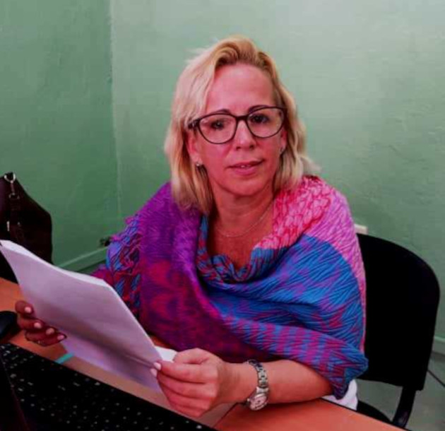 Subdirectora de la Oficina Nacional de la Administración Tributaria (ONAT) en el territorio cienfueguero, la máster Suany Jiménez González.. / Foto: Cortesía de la entrevistada