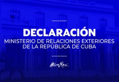 Cuba condena terrorismo y reafirma su cooperación en materia de seguridad
