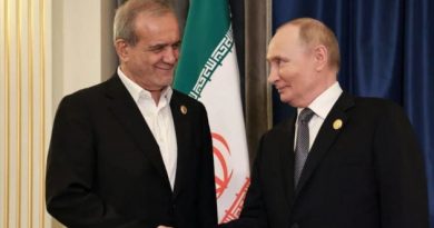 Kremlin: Rusia continúa desarrollando relaciones con Irán