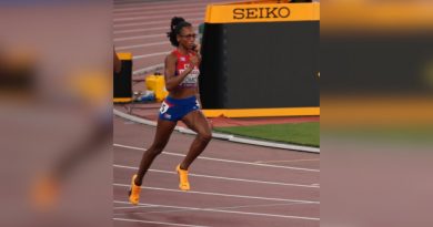 Roxana Gómez: “Estoy enfocada para tener otro buen año” Roxana Gómez Calderón, principal estandarte de los 400 metros planos femeninos en Cuba. / Foto: Tomada de Juventud Rebelde