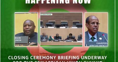 Llamado a la paz y unidad continental, cierre de 39 Cumbre UA Llamado a la paz y unidad continental, cierre de 39 Cumbre UA