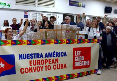 Recibe Cuba convoy solidario procedente de Europa