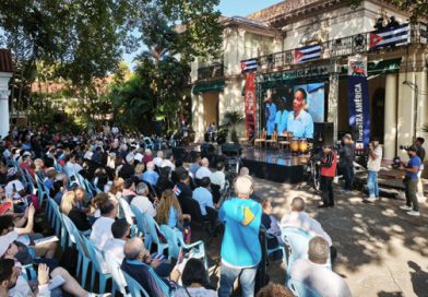 Asiste Díaz-Canel a acto de bienvenida del convoy Nuestra América Asiste Díaz-Canel a acto de bienvenida del convoy Nuestra América