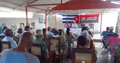 Realizan balance anual combatientes del municipio de Lajas