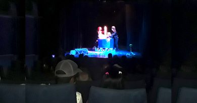 Como parte de la celebración en Cienfuegos del Día Internacional del Teatro, el grupo Caña Brava, que arriba a los 36 años, estrenó la obra Un girasol pequeño. / Foto: Yudith Madrazo Sosa / 5 de Septiembre