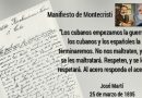 Manifiesto de Montecristi con la pluma precisa de Martí Manifiesto de Montecristi con la pluma precisa de Martí