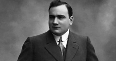 Célebre tenor italiano Enrico Caruso. / Foto: Tomada de Internet