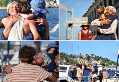 Celebra Díaz-Canel arribo de veleros del Convoy Nuestra América Celebra Díaz-Canel arribo de veleros del Convoy Nuestra América