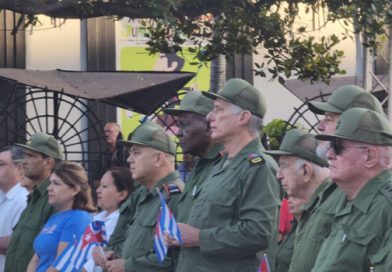 Participa Díaz-Canel en acto por aniversario de la proclamación socialista