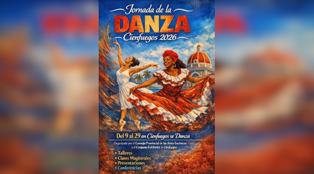 Del 9 al 29 de abril: Jornada de la Danza en Cienfuegos