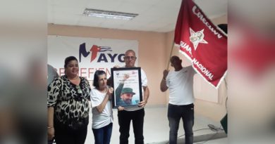 Por octava ocasión consecutiva la UEB esAzúcar Cienfuegos mereció la condición de Vanguardia Nacional. / Foto: Yudith Madrazo Sosa