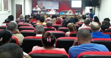 Economía y enfrentamiento al delito en la mira durante pleno del Partido en Cienfuegos