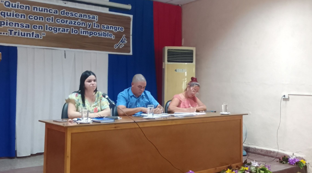 Celebran Asamblea Municipal del Poder Popular en Lajas