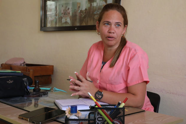 Claudia Rodríguez Sánchez, directora del Círculo Infantil Manzanita. / Foto: Juan Carlos Dorado / 5 de Septiembre