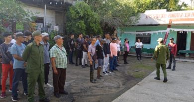 Día Nacional de la Defensa en Cumanayagua: cohesión ante amenazas del imperio Fotos: Miguel Adrián Rodríguez Pérez / 5 de Septiembre