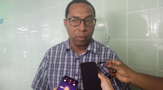 Viceministro de Salud Pública evalúa recuperación tras incendio en hospital de Cienfuegos Viceministro de Salud Pública evalúa recuperación tras incendio en hospital de Cienfuegos