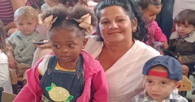 Yuniesmi Dávila Puerto, la jimagua, comenzó aquí su vida laboral y ya suma 23 años de labor. / Foto: Magalys Chaviano Álvarez / 5 de Septiembre