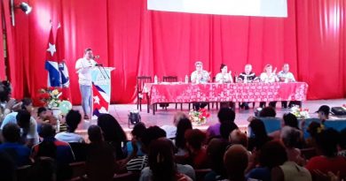 Trabajadores de Cienfuegos ratifican su participación el Primero de Mayo