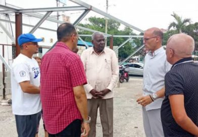 Recorre Esteban Lazo futura solinera en el Vedado