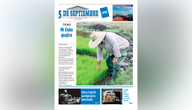 Conozca nuestra edición semanal en PDF del 15 de mayo