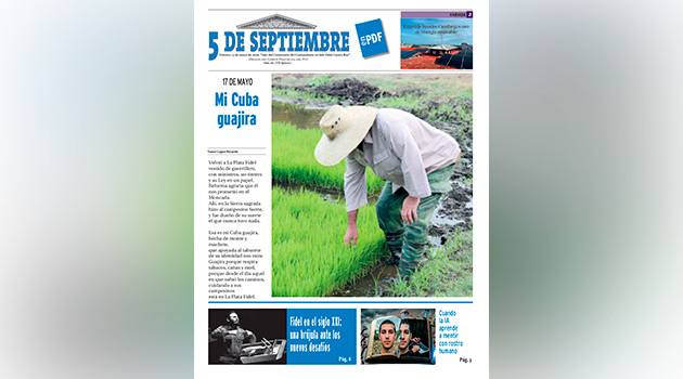 Conozca nuestra edición semanal en PDF del 15 de mayo