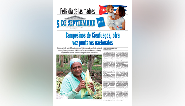 Conozca nuestra edición semanal en PDF del 8 de mayo