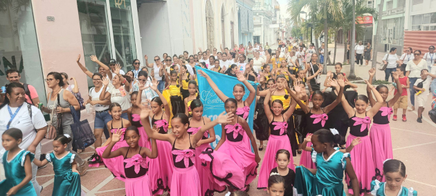 Conjunto de Danzas Lembranza. Premio Nacional de Barrio de 2023.