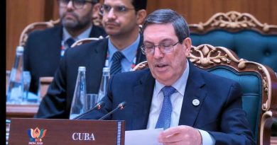 Cuba denunció la amenaza de una agresión militar directa de EE. UU. y los efectos de un bloqueo brutal